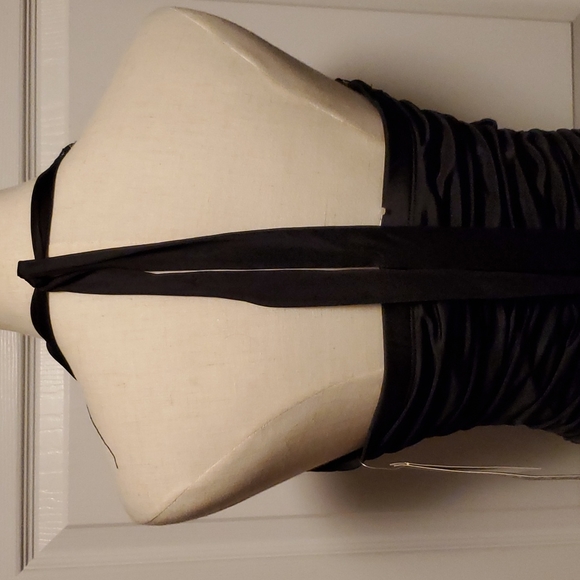 XOXO Laced Ruched Halter Dress - Picture 7 of 12